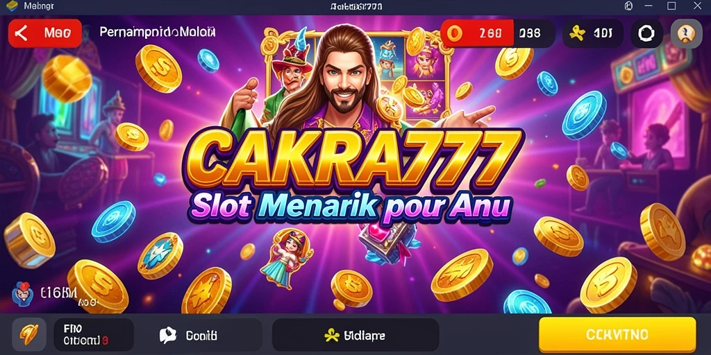 Tampilan gameplay CAKRA777 yang menarik dan interaktif.