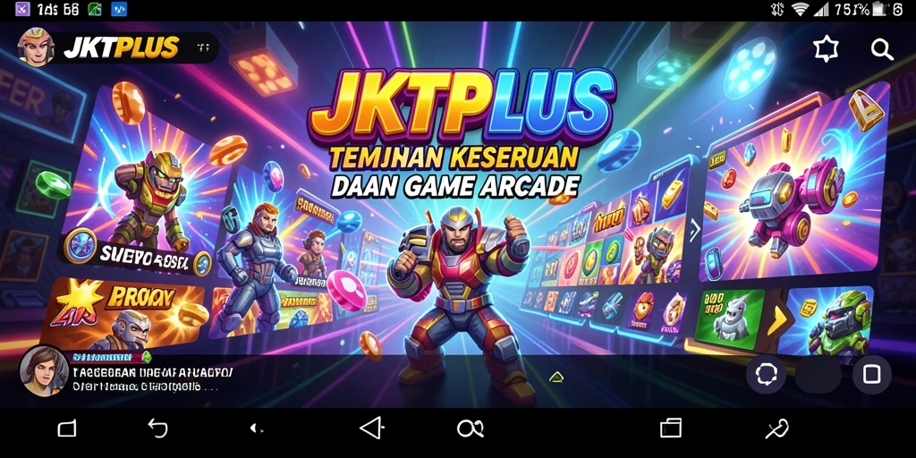 Tampilan menarik dari gameplay JKTPLUS yang menghibur dan penuh tantangan.