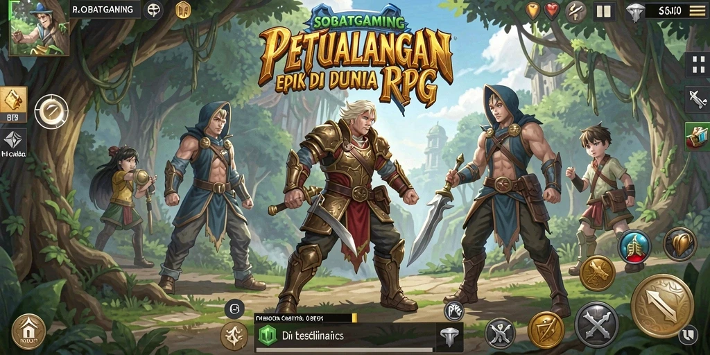 Tampilan gameplay menarik dari SOBATGAMING yang mengajak petualangan.