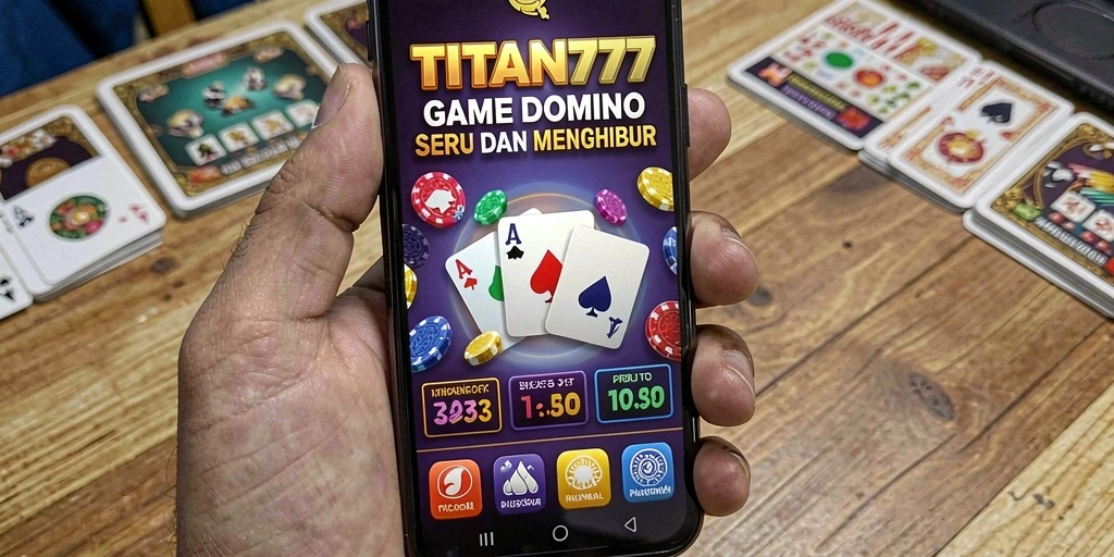Tampilan gameplay seru dan interaktif di TITAN777.